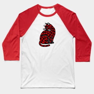 black cat heart Baseball T-Shirt